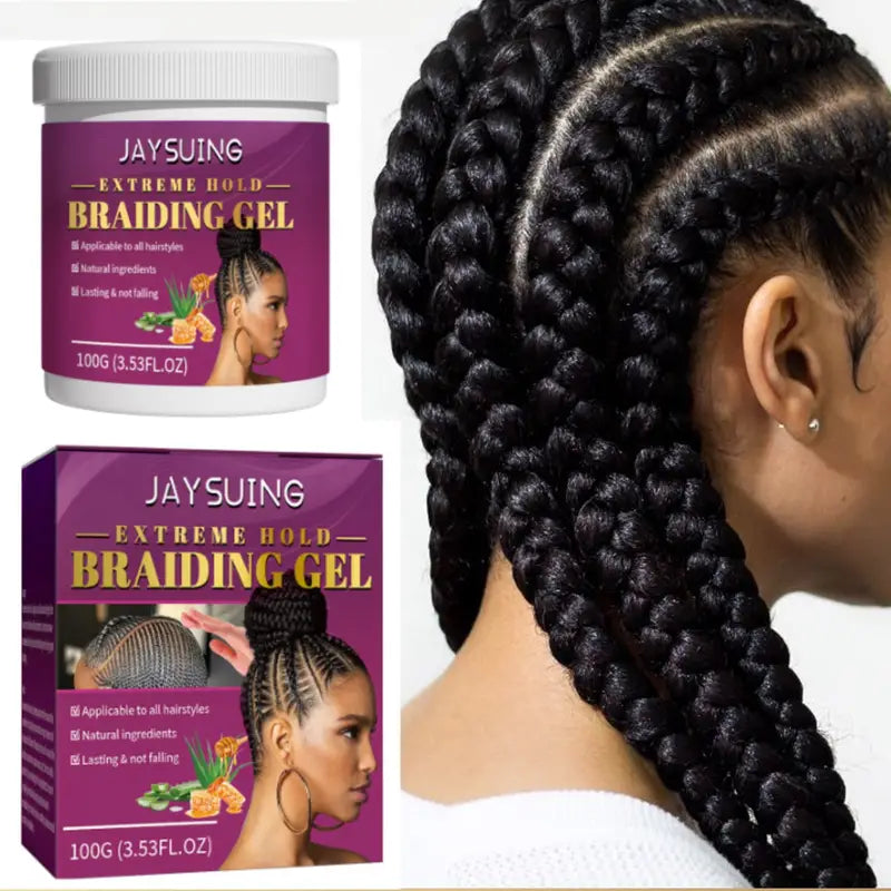 Gel modelador para trança dreadlocks