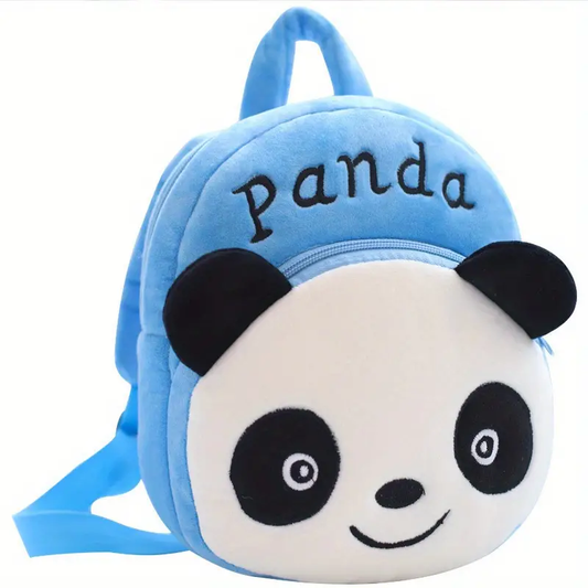 Mochila infantil fofa de desenho animado animal Blue PANDA