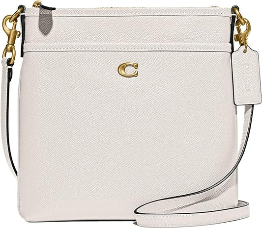 Bolsa da marca Coach modelo crossbody Chaise de couro polido Pebble