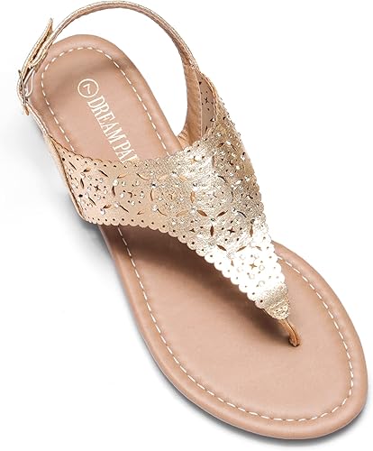Sandálias femininas casuais com strass, sandálias gladiadoras rasteiras