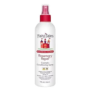 Spray condicionador diário para crianças para combate de piolhos Fairy Tales Rosemary Repel