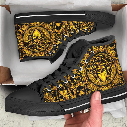Sapatilhas de Lona: VERSACE