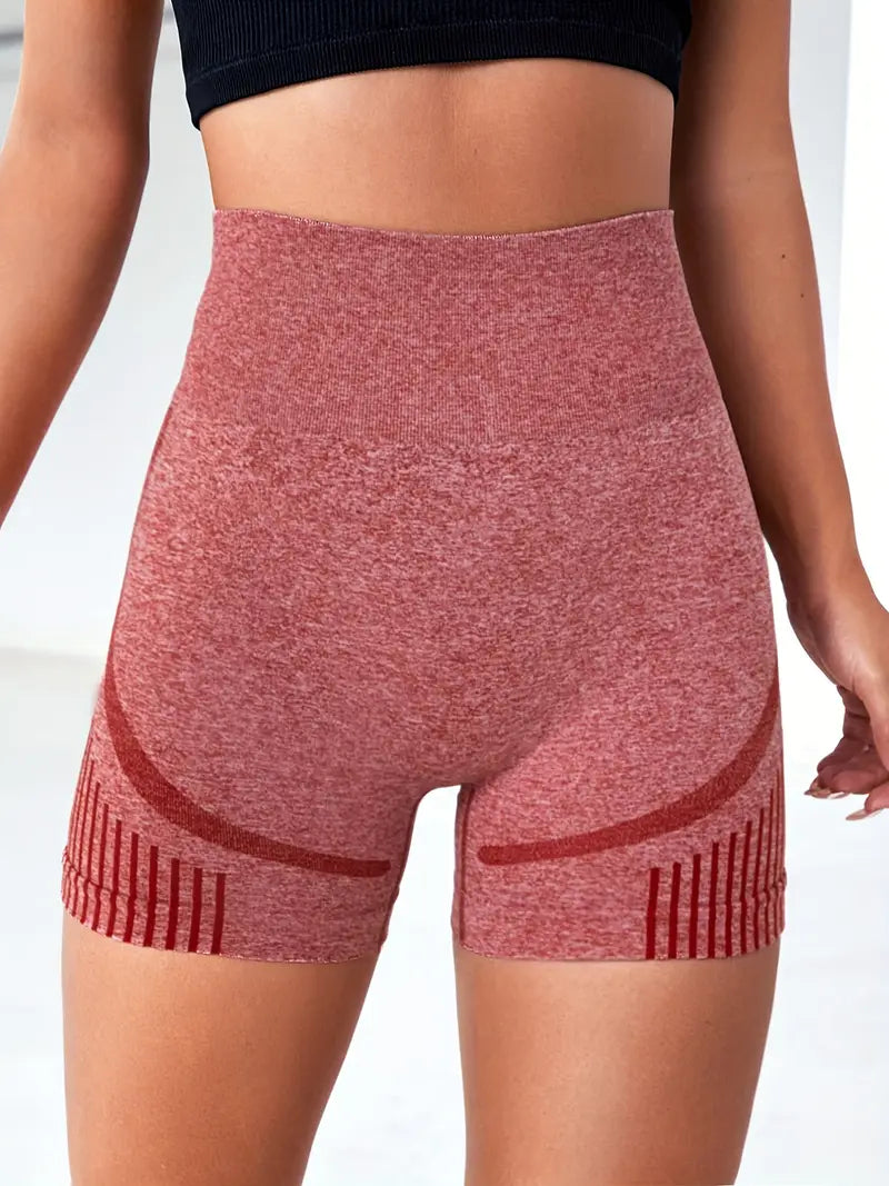 Shorts  esportivos de corrida de cintura alta