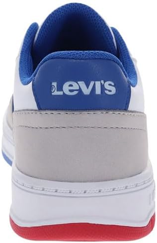 Tênis infantil Levi's de couro sintético casual de cano baixo