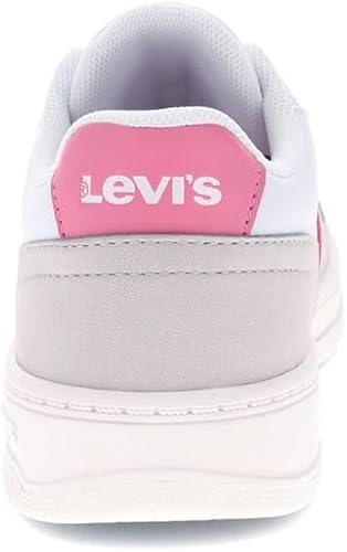 Tênis infantil Levi's de couro sintético casual de cano baixo