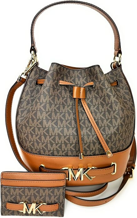 Bolsa Michael Kors Reed e capa para cartão com logotipo grande