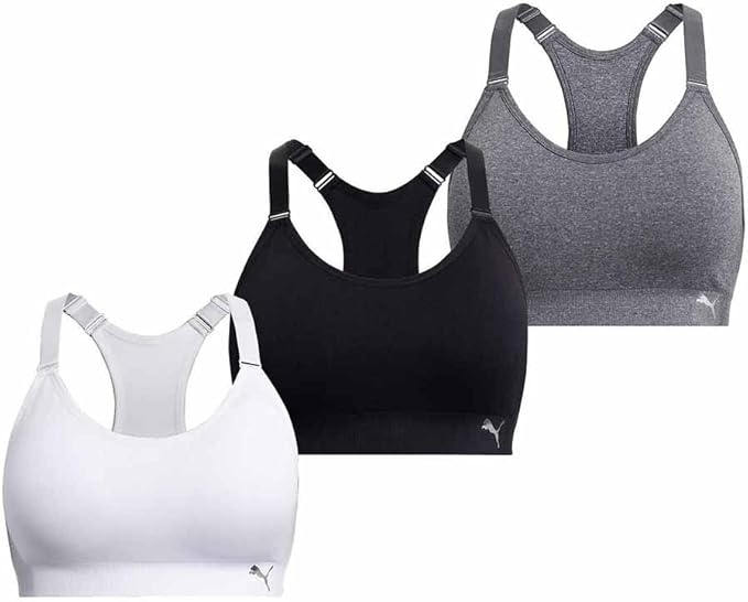 Conjunto de 3 Sutiã esportivo da Marca PUMA