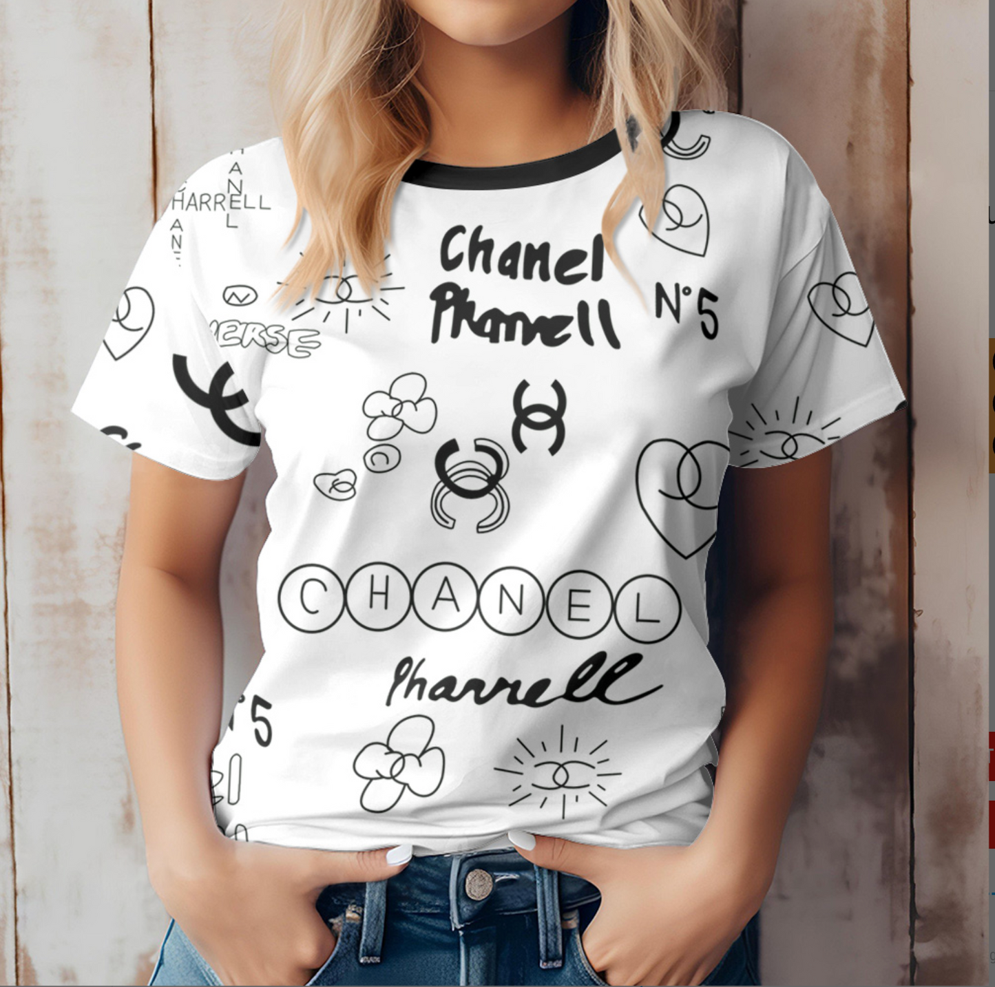 Camiseta Feminina CHANEL