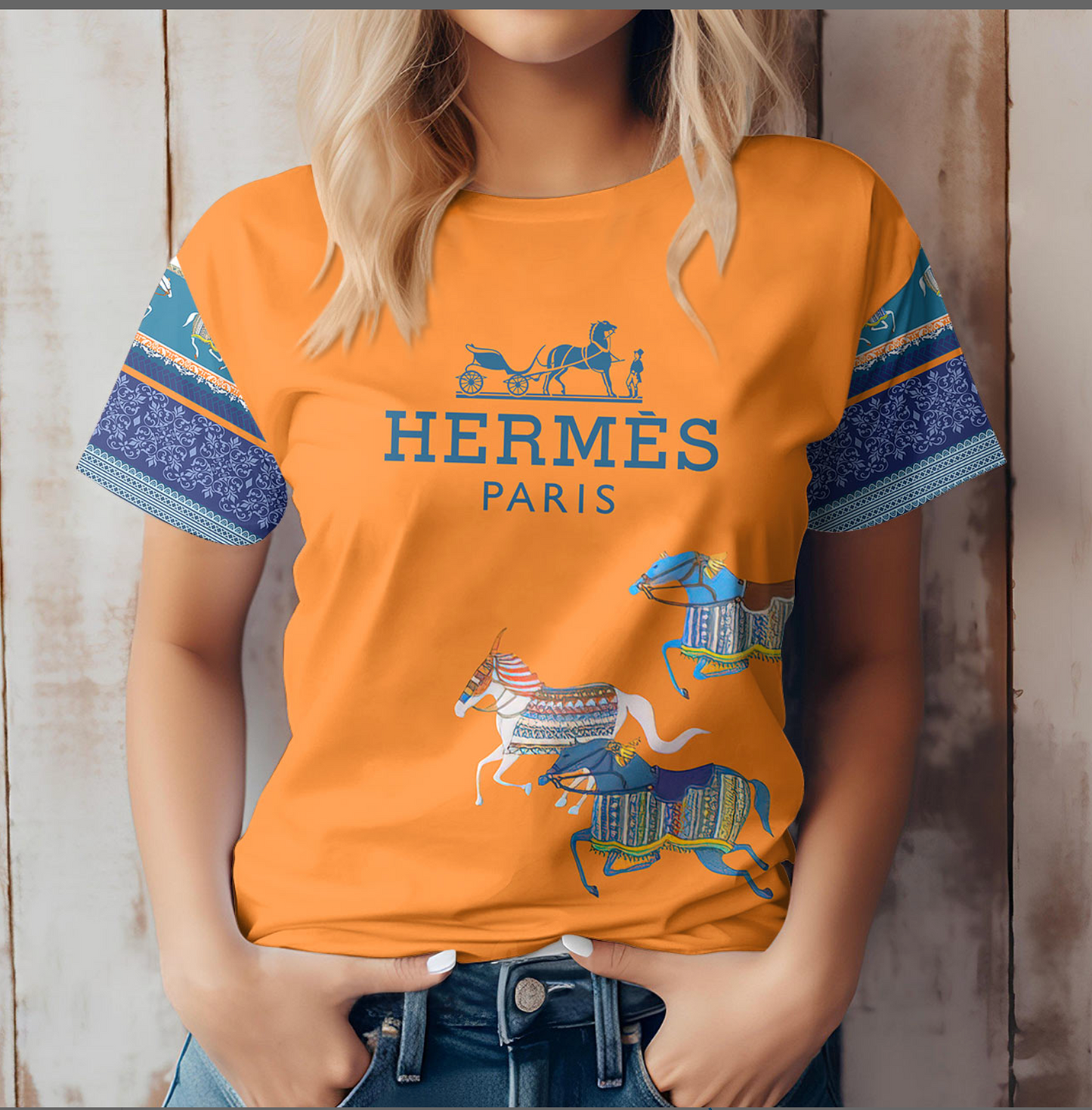 Camiseta Feminina HERMES