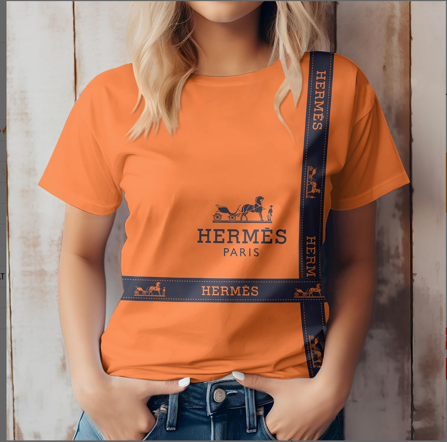 Camiseta Feminina HERMES