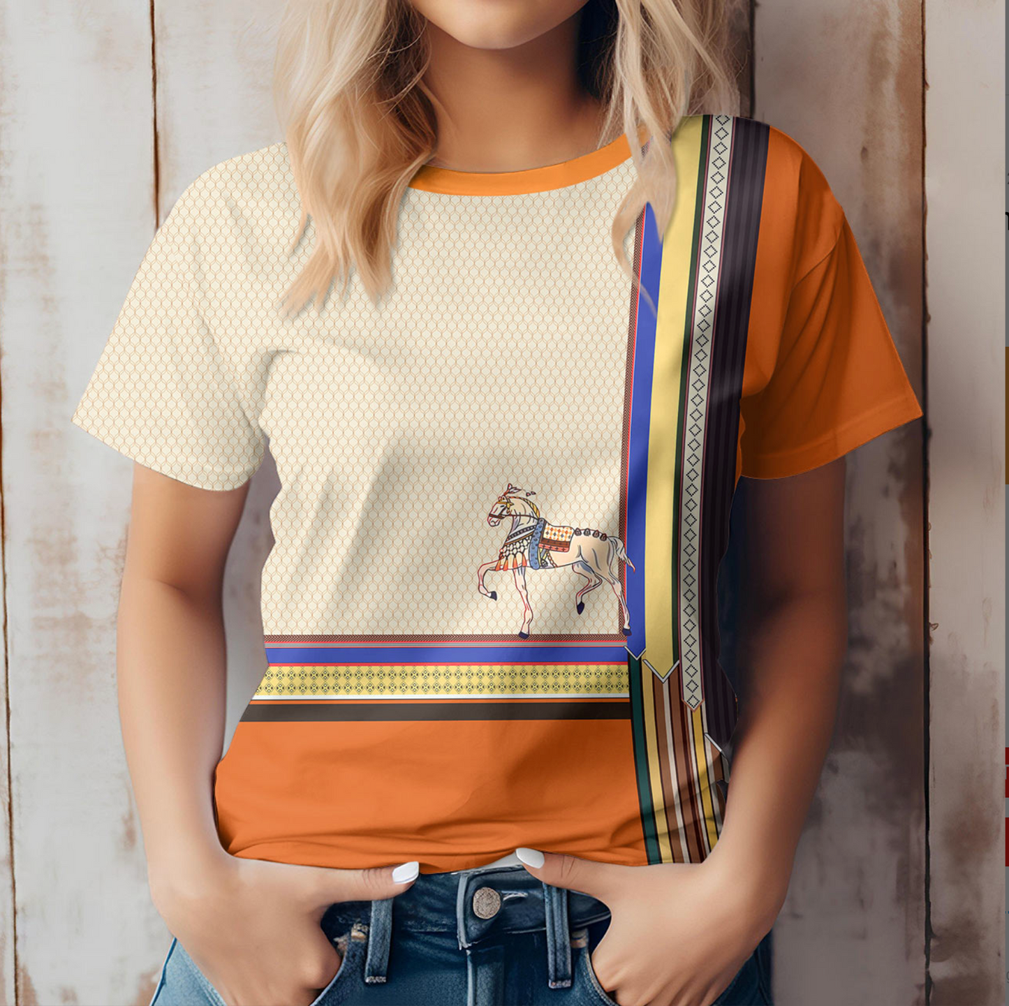 Camiseta Feminina HERMES