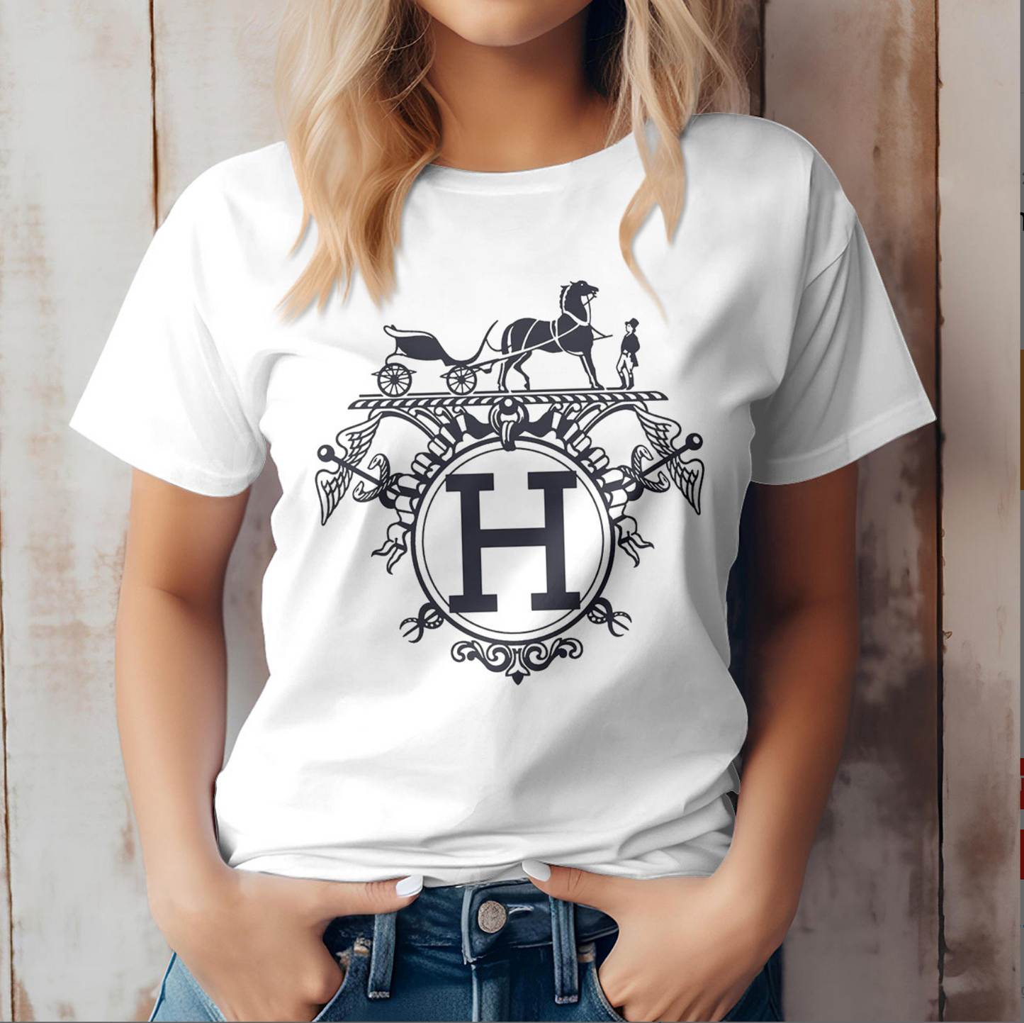 Camiseta Feminina HERMÊS