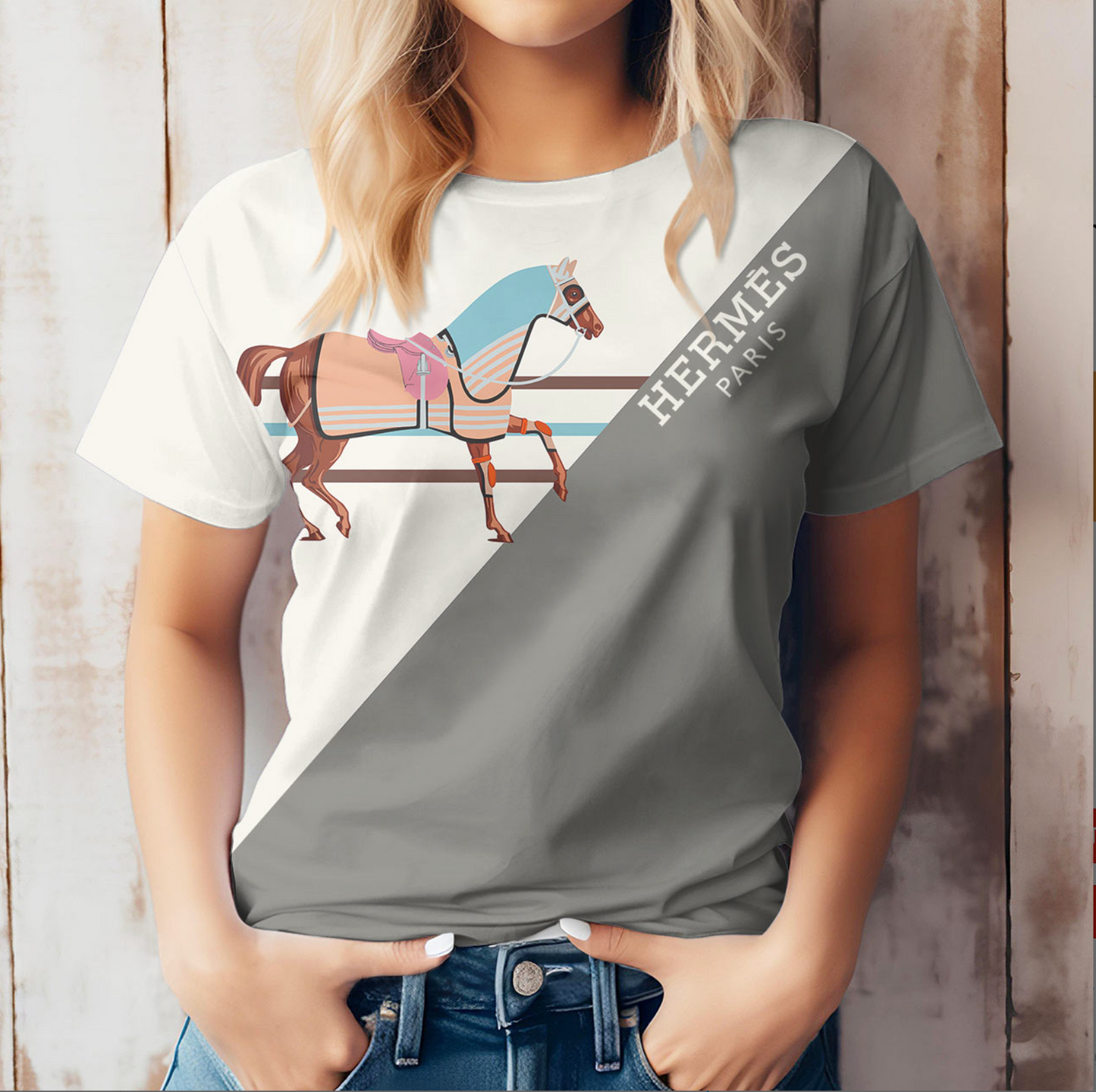 Camiseta Feminina HERMÊS