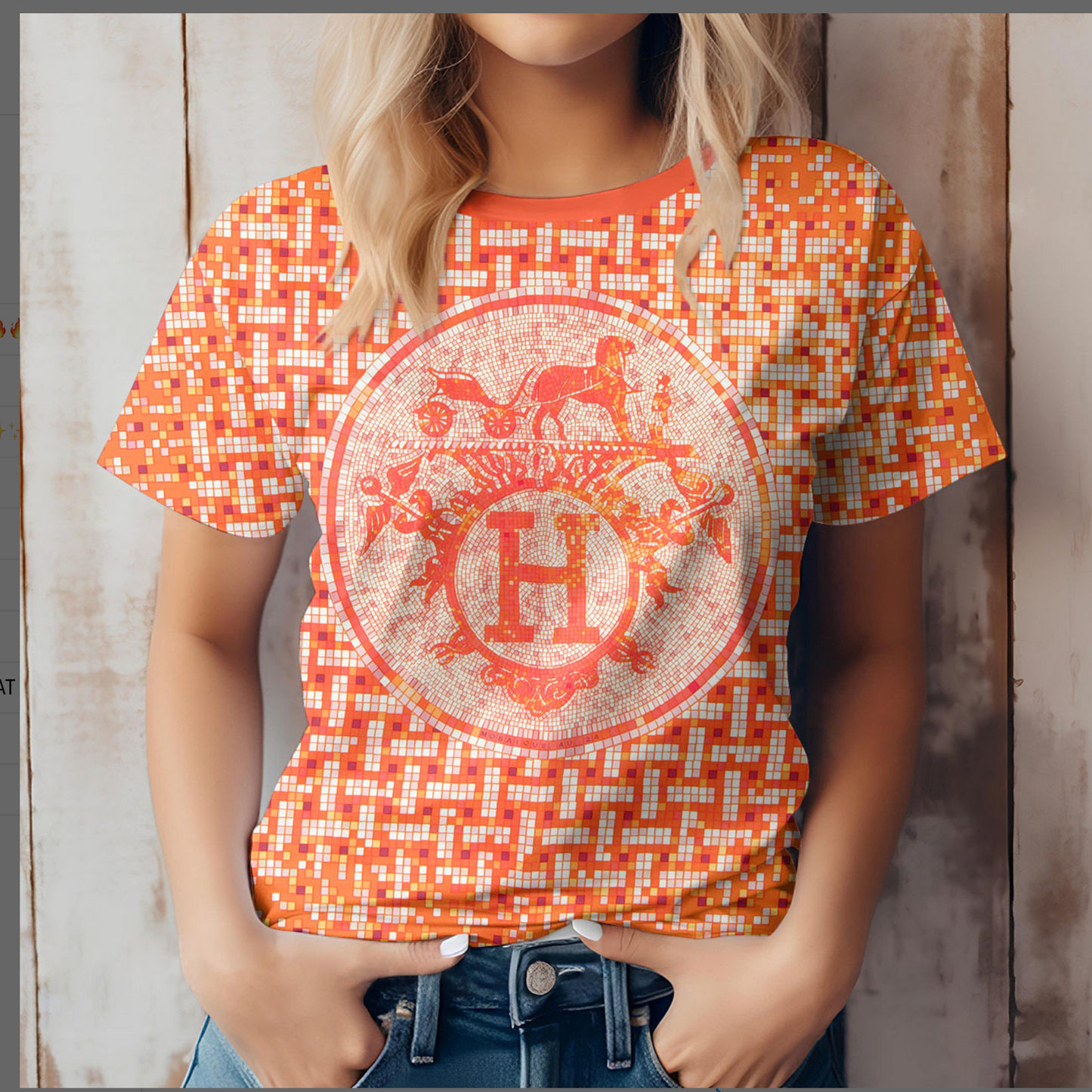 Camiseta Feminina HERMES