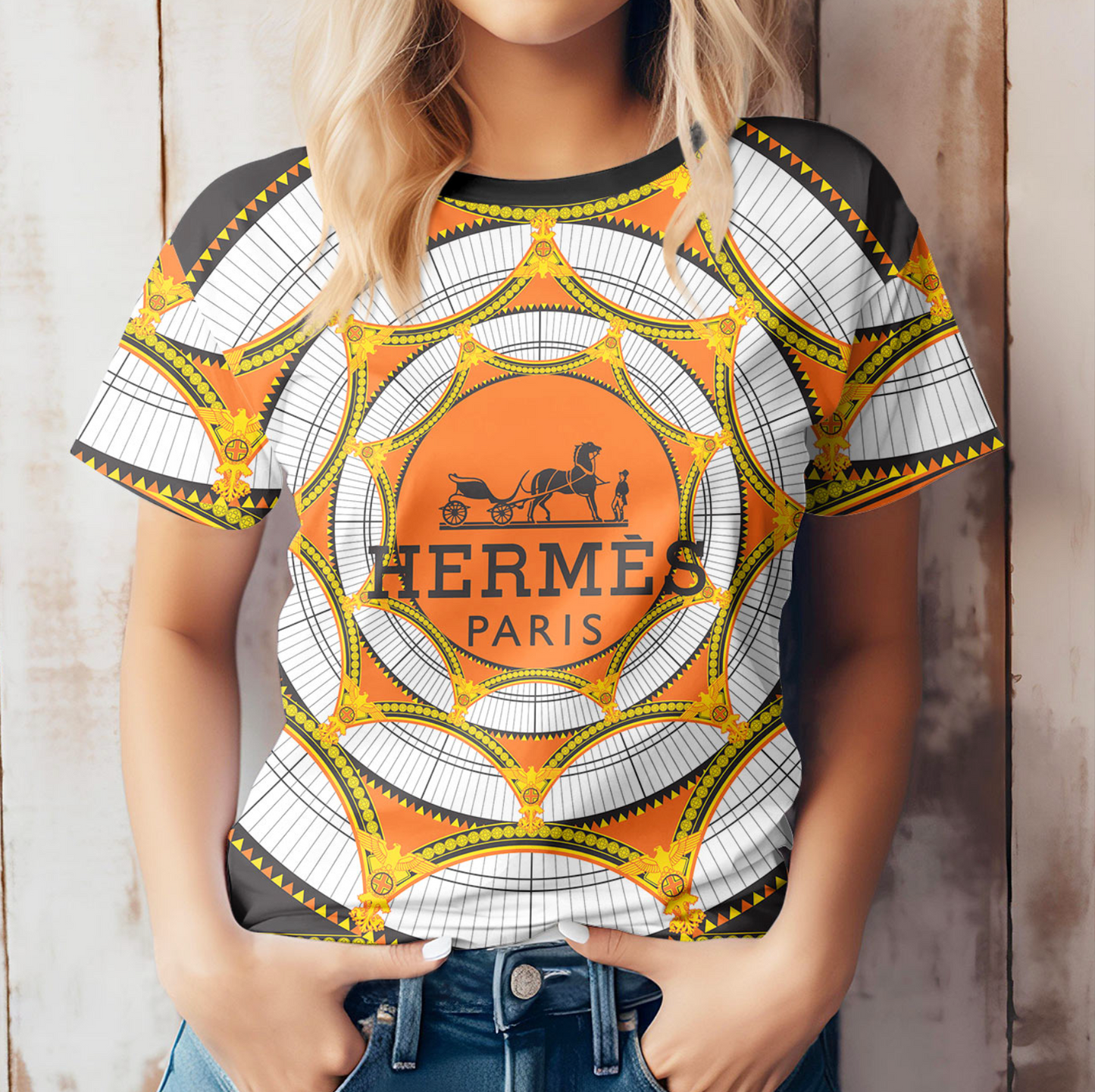 Camiseta Feminina HERMÊS