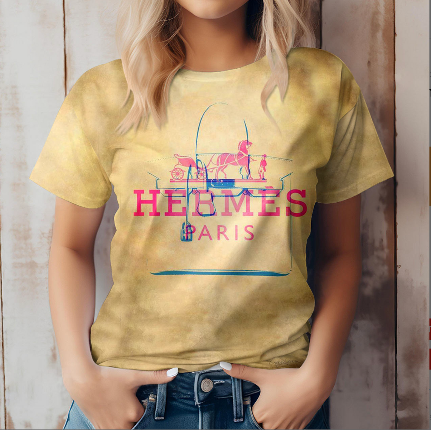 Camiseta Feminina HERMES