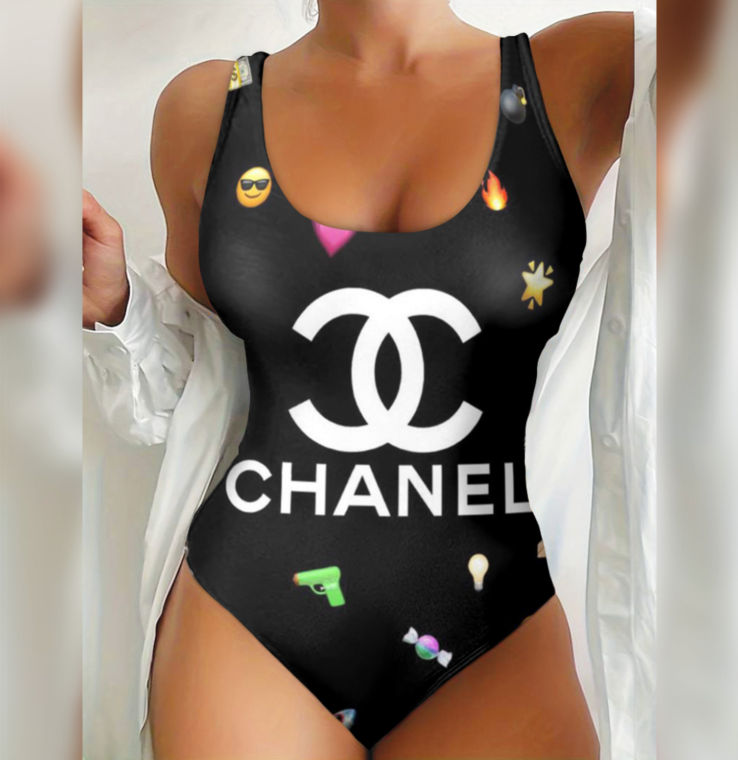 Fato banho feminino CHANEL