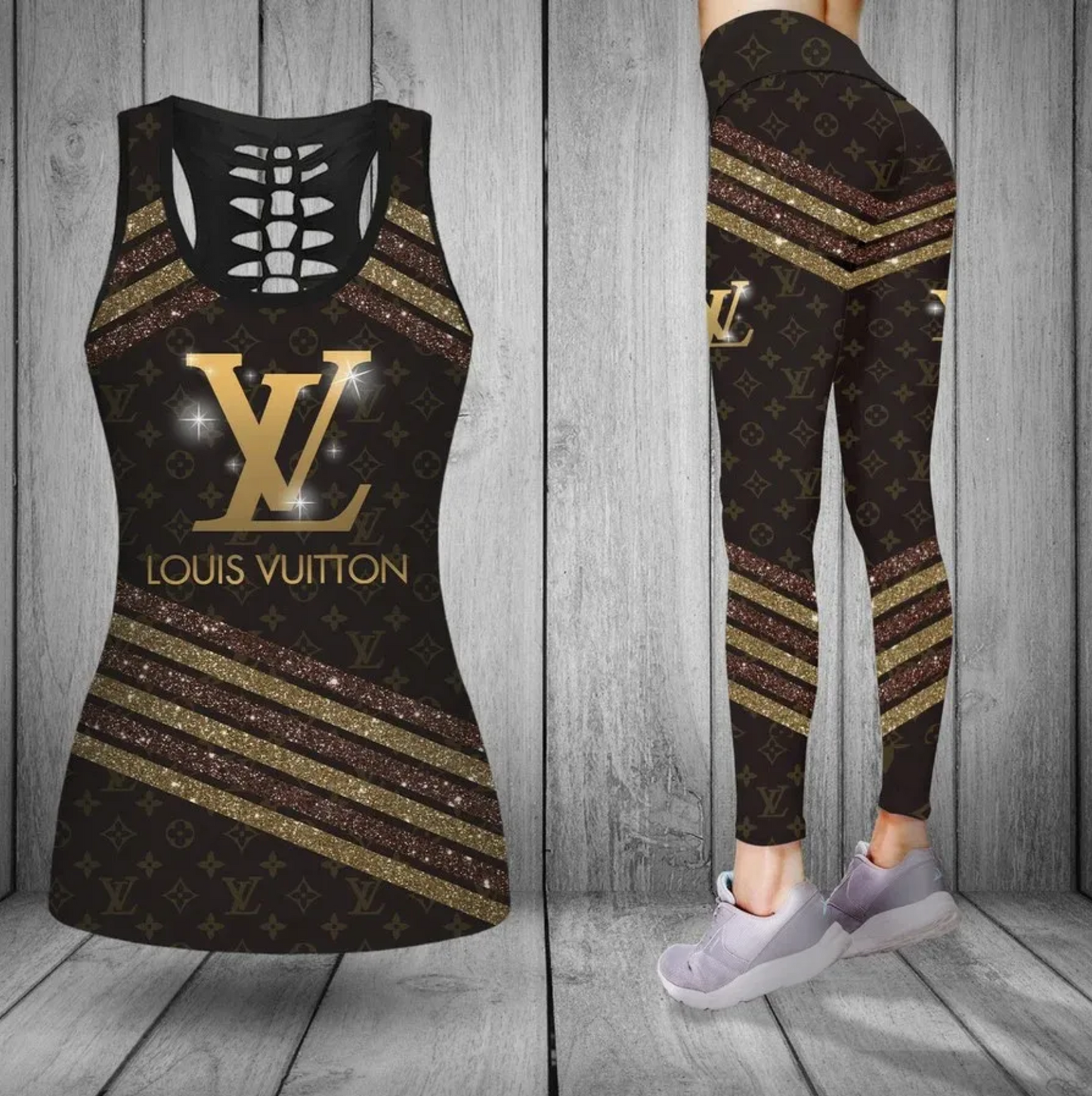 Conjunto de treino feminino LOUIS VUITTON