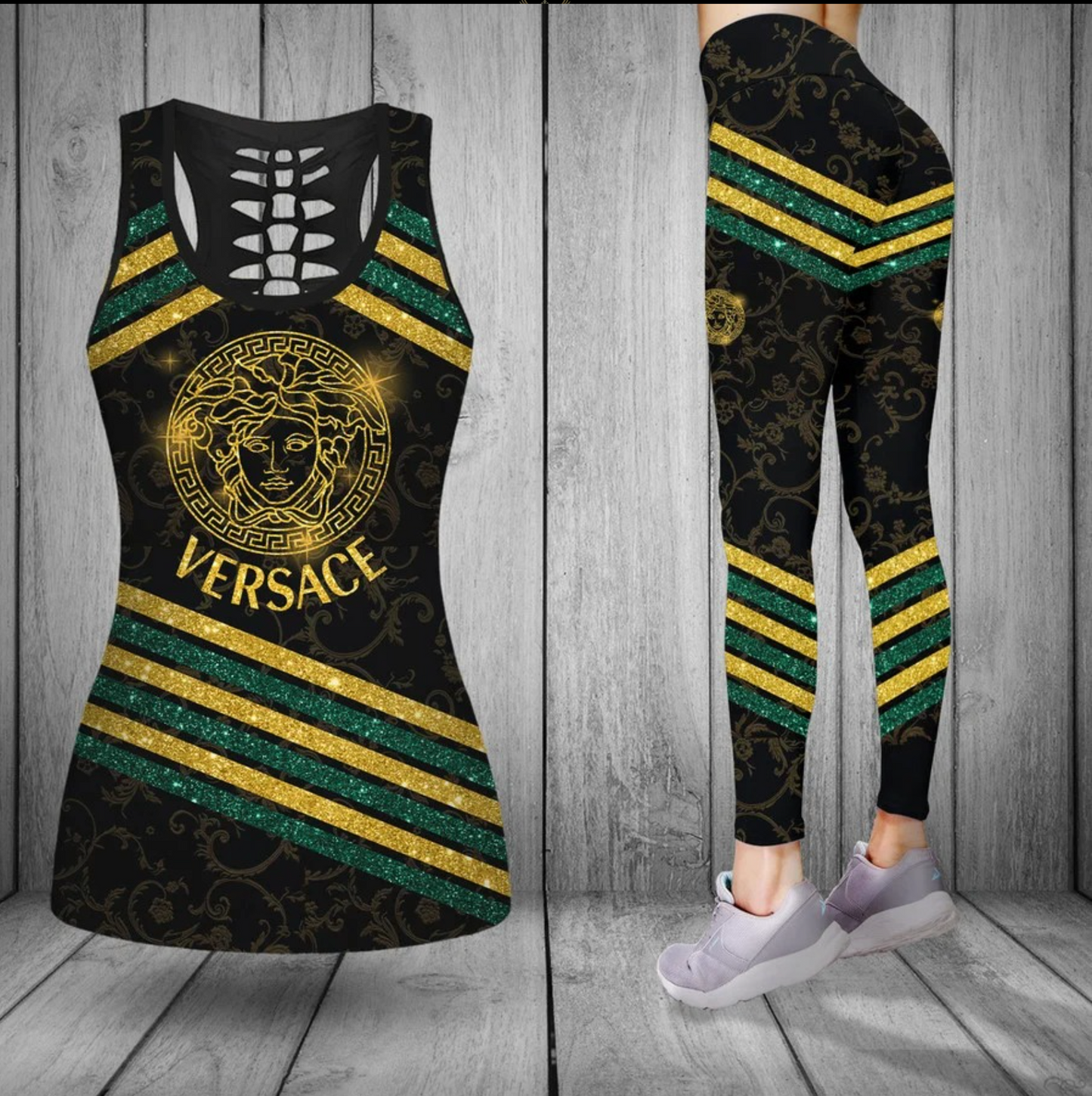 Conjunto de treino feminino VERSACE