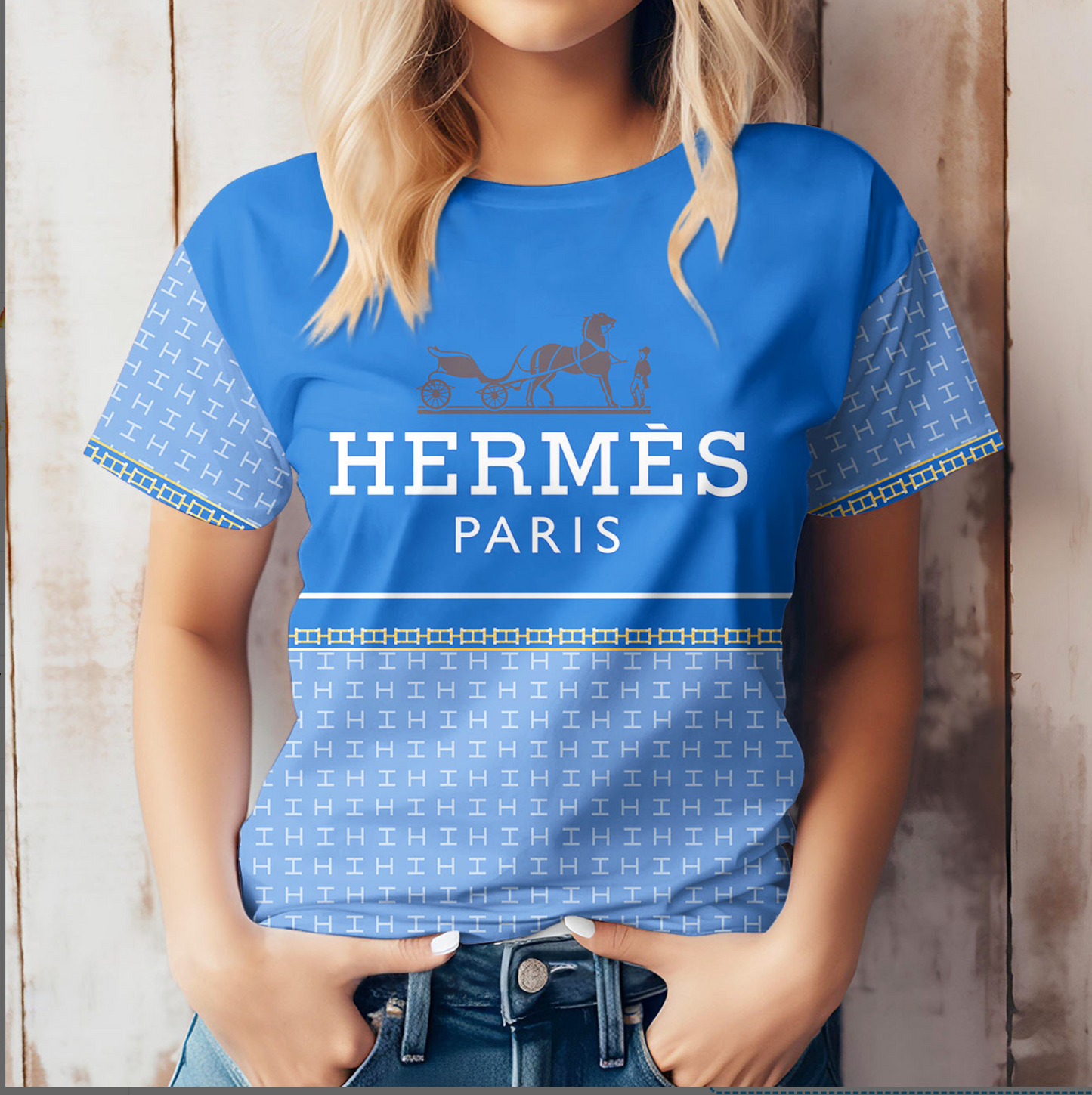 Camiseta Feminina HERMÊS