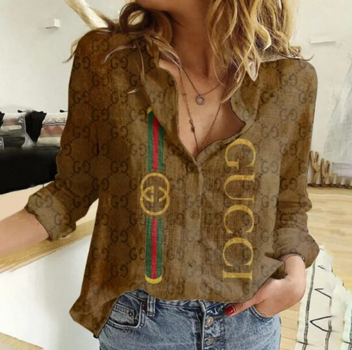 Camisa Feminina GUCCI