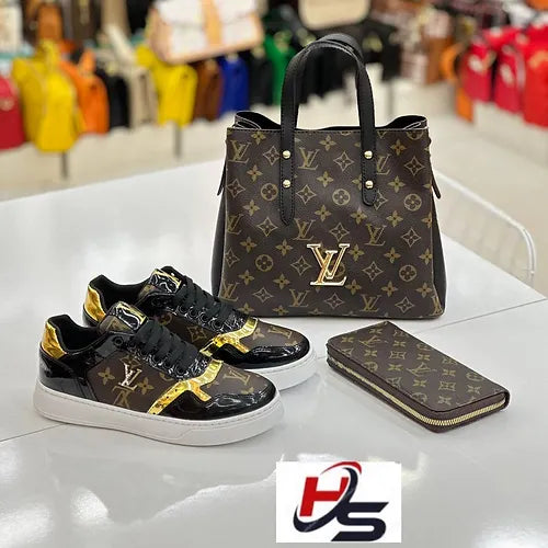 Bolsa e Sapatilhas Combinadas LOUIS VUITTON