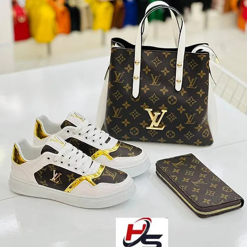 Bolsa e Sapatilhas Combinadas LOUIS VUITTON