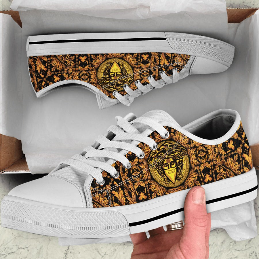 Sapatilhas de Lona: VERSACE