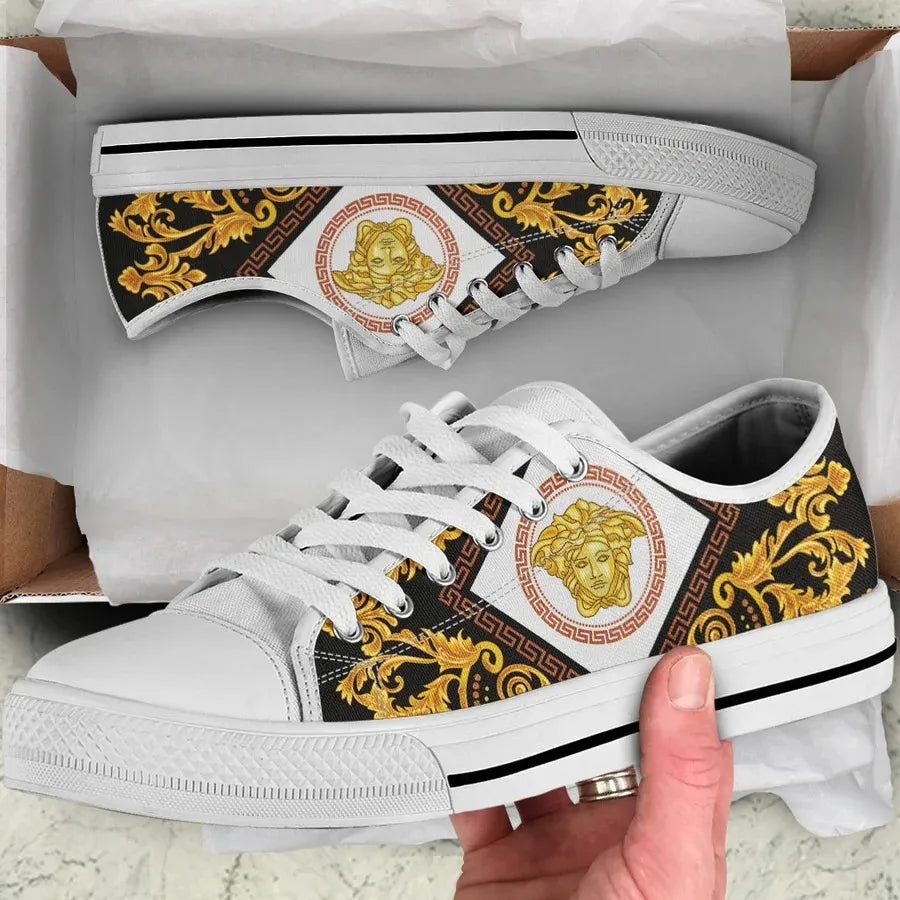 Sapatilhas de Lona: VERSACE