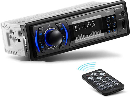 Reprodutor de som para viaturas com ligação por BLUETOOTH, marca Boss