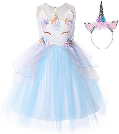 Vestido de Princesa 2 á 9 anos