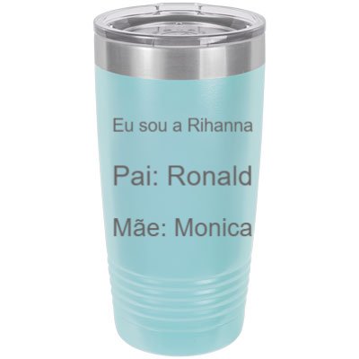 Caneca Personalizada com nome do cliente